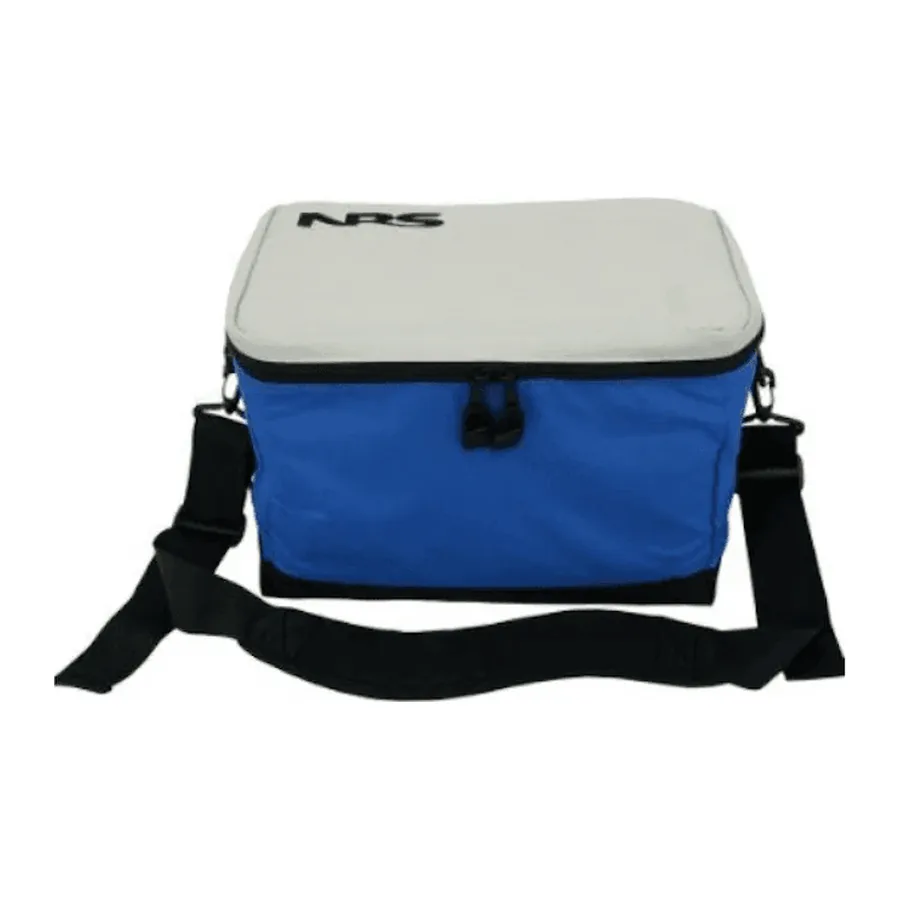 Soft-sided insulated cooler with shoulder strap